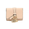 Chloe Alphabet Mini Coin Wallet Cement Pink 159676156 [P]