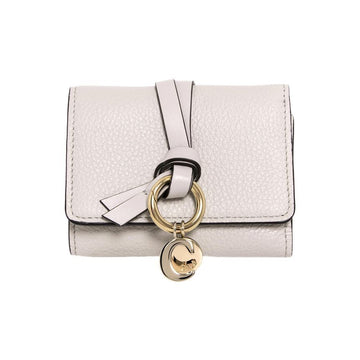 Chloe Mini Coin Wallet Alphabet Wild Gray 159676158 [P]
