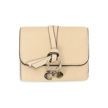 CHLOE Kleine Münzbörse aus Leder in Sweet Beige 24Q 159676168 [P]