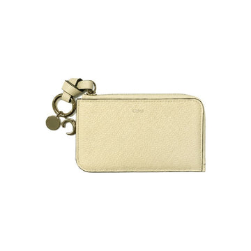 CHLOE Kleiner Münz-Kartenhalter mit Alphabet in Quiet Yellow 26SS CHC21WP944F57 755 159676174 [P]