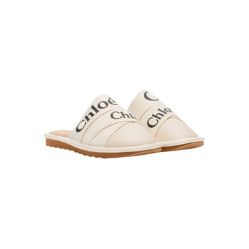 Chloe Woody Logo Strap Bloper White 26SS CHC21A489R4 101 159676180 [P]