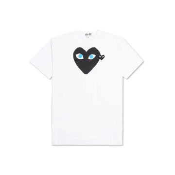 Comme Des Garcons Double Black Patch Blue Eye T-Shirt White 159677263 [P]