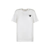 Comme Des Garcons Metal Black Heart Patch T-Shirt White 159677295 [P]