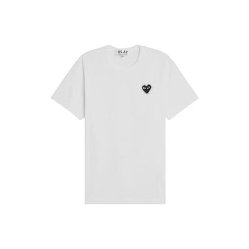COMME DES GARCONS T-Shirt mit Herz-Logo Schwarz 26SS Weiß AX-T801-051-1 159677299 [P]