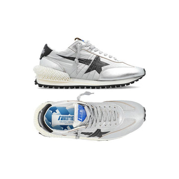 GOLDEN GOOSE Sneaker M2000 Marathon Silber-Schwarz 159677765 [P]