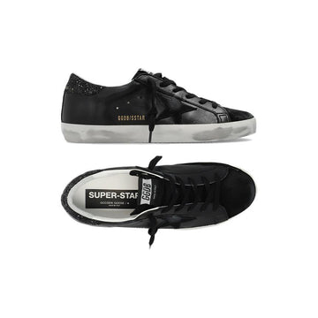 Golden Goose Women's Superstar Glitter Heel Classic Sneakers Black 159677794 [P]