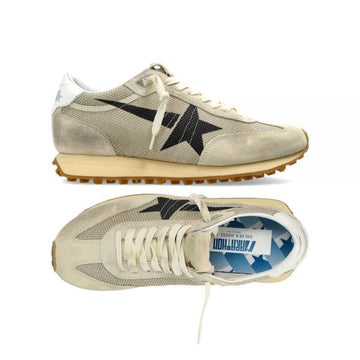GOLDEN GOOSE 26SS レディース ランニング マラソン M77 スニーカー ベージュブラック F007840 15259 159677817 [P]
