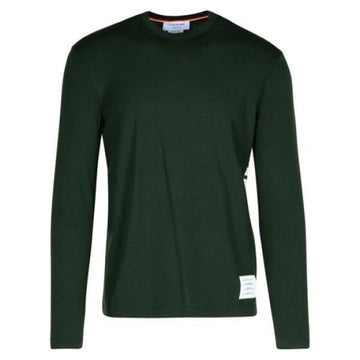 Thom Browne Wool Jersey 4-Bar T-Shirt stamp: MJS218A J0149 350 120083113 [P]