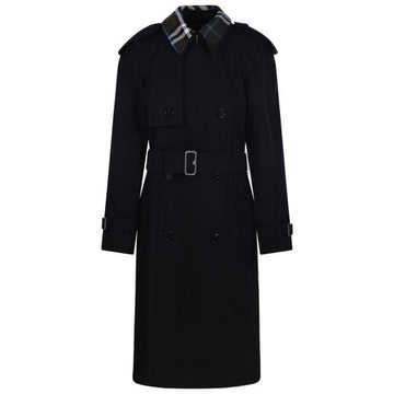 Burberry Long Detachable Collar Gabardine Trench Coat (8096579) 114939395 [P]