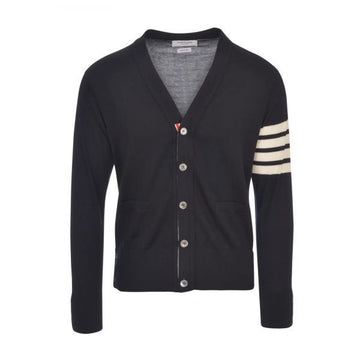 Thom Browne Fine Merino Wool 4-Bar Classic Cardigan 115185064 [P]