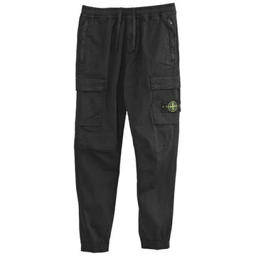 STONE ISLAND スーピマコットンツイルストレッチ-TCカーゴパンツ (K2S15 S0010 V0029) 150286233 [P]