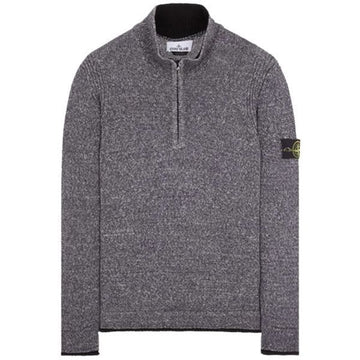 Stone Island COLOUR SPRAYED TAPE Half-Zipper Knit Regular Fit 115189165 [P]