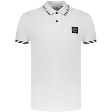 Stone Island Stretch Cotton Pique Short-Sleeve Polo Shirt Slim Fit 158070917 [P]