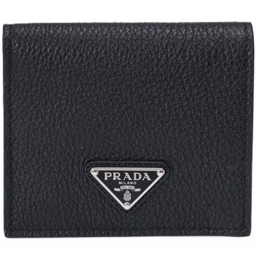 PRADA 26SS Leder Dreiecks Geldbörse 156553470 [P]
