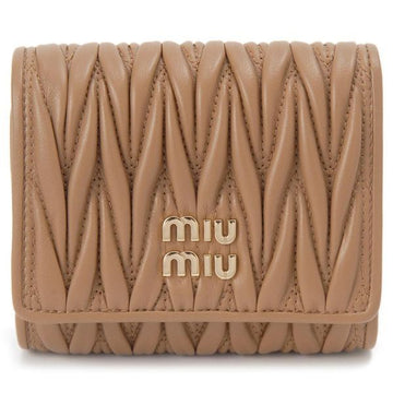MIU MIU スモールマテラッセナパレザー財布 156560234 [P]