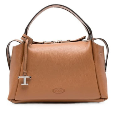 TODS Zeitloser Leder-Top-Handle-Tote 159690814 [P]