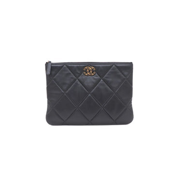CHANEL Lammleder Clutch 19 Medium AP0951 159692123 [P]