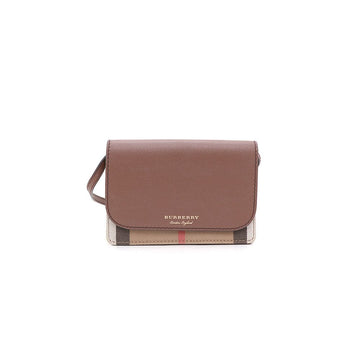BURBERRY Neue Hampshire Check Schultertasche und Crossbody-Tasche 10557204 159692182 [P]