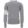THOM BROWNE Wool 4-Bar Milano Stitch V-Neck Cardigan 159692246 [P]