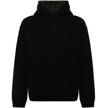 FENDI 26SS FF Bestickte Langarm-Hoodie-T-Shirt (FY1143 ATL9 F0QA1) 159692286 [P]
