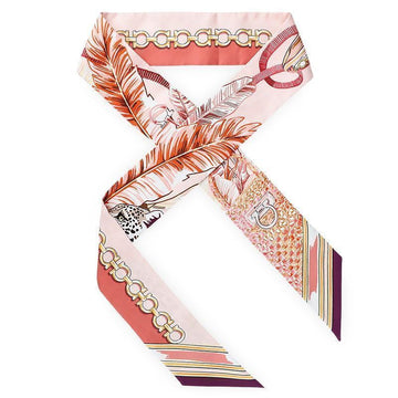 Salvatore Ferragamo Women's Felini Print Silk Scarf 159691411 [P]