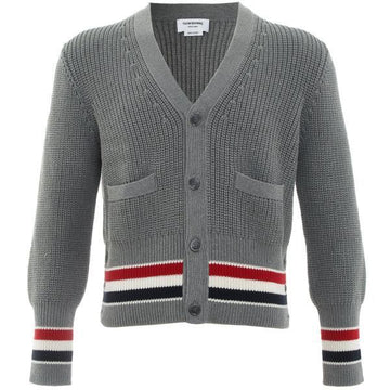 Thom Browne Half Cardigan Stitch Cotton RWB 159692944 [P]