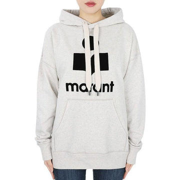 Isabel Marant Women Mansel Logo Hoodie (Oatmeal) A1M07E 23EC 69916469 [P]