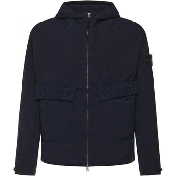 STONE ISLAND Leichte kompakte Touch Poly-TC Kapuzenjacke mit Anti-Drop 159693159 [P]