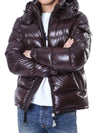 MONCLER マヤ ロゴパッチ スリーブポケット グースダウン フード パディング 119476308 [P]