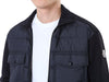 Moncler Logo Patch Hybrid Down Cotton Zip-Up 119476309 [P]
