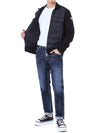 Moncler Logo Patch Hybrid Down Cotton Zip-Up 119476309 [P]
