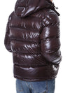 MONCLER マヤ ロゴパッチ スリーブポケット グースダウン フード パディング 119476308 [P]