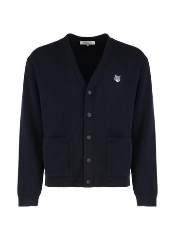 Maison Kitsune Fox Head Milano LAMBSWOOL Cardigan 151059639 [P]