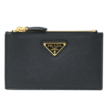 PRADA レザー三角ロゴカードケース 159694135 [P]