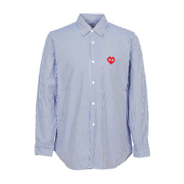COMME DES GARCONS Invader Pixelwappen Streifen Herrenhemd B024 051 1 132412409 [P]