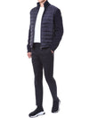 MONCLER Hybrid-Design-Padding-Strickjacke mit Logo-Patch 116315723 [P]