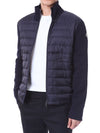 MONCLER Hybrid-Design-Padding-Strickjacke mit Logo-Patch 116315723 [P]