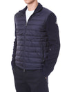 MONCLER Hybrid-Design-Padding-Strickjacke mit Logo-Patch 116315723 [P]