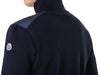 MONCLER Hybrid-Design-Padding-Strickjacke mit Logo-Patch 116315723 [P]