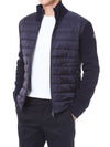 MONCLER Hybrid-Design-Padding-Strickjacke mit Logo-Patch 116315723 [P]