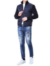 MONCLER Hybrid-Design-Padding-Strickjacke mit Logo-Patch 116315723 [P]