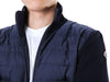MONCLER Hybrid-Design-Padding-Strickjacke mit Logo-Patch 116315723 [P]