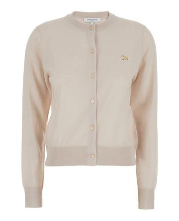 Maison Kitsune Baby Fox Patch Regular Cardigan 151061477 [P]