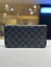 Louis Vuitton Damier Graphite Zipper Long Wallet N60111 159694756 [P]