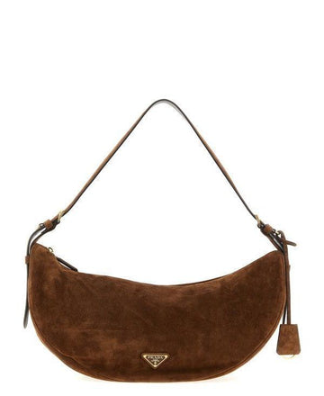 Prada Reedition 2005 Demeulemeester Large Suede Shoulder Bag 151072352 [P]