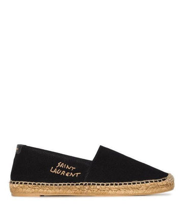 SAINT LAURENT 刺繍ロゴエスパドリーユ6059561P2101000 151102806 [P]