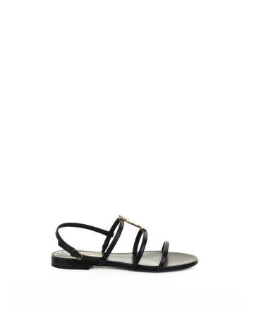 SAINT LAURENT レザーサンダル 777348 BDATT 1000 151102932 [P]