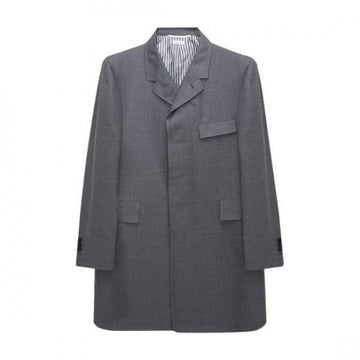 THOM BROWNE スーパーロイヤル120トゥイールクラシックチェスターフィールドコート 152200970 [P]