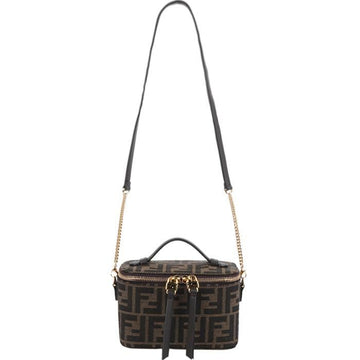 Fendi Vanity FF Jacquard Fabric Mini Bag 158174712 [P]