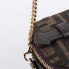 FENDI 8BS108 AFPM F1GL7 Vanity FF Jacquard Stoff Mini Tasche 158174712 [P]
